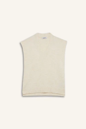 DEFACTO Relax Fit Half Turtleneck Basic Plain Knit Sweater