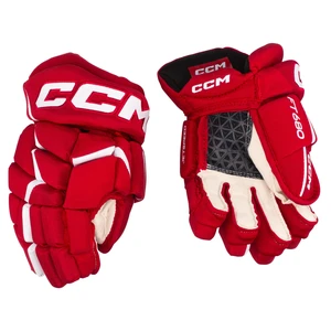 Hokejové rukavice CCM JetSpeed FT680 Red/White  13 palců