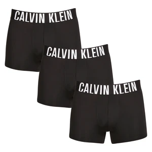 3PACK pánské boxerky Calvin Klein černé