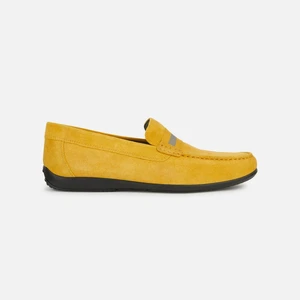 Yellow men's moccasins Geox Ascanio - Men's