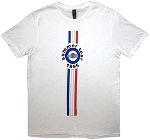 Oasis Camiseta de manga corta Stripes '95 Unisex Blanco M