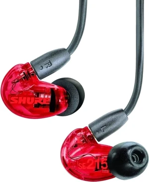 Shure SE215SPE-RD Red Słuchawki douszne Loop