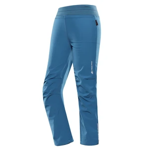 Children's softshell pants ALPINE PRO ZAZO blue sapphire