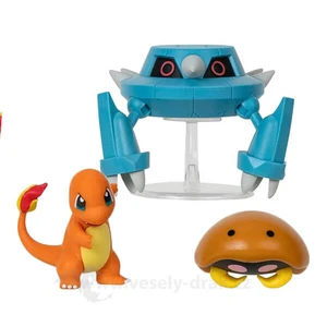 Jazwares Pokémon akčné figúrky Kabuto, Charmander, Metang 5 - 7 cm