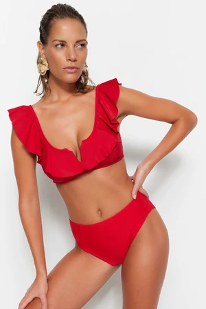 Slip bikini da donna Trendyol High Waist