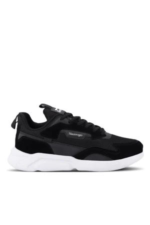 Slazenger OPTION Sneakers Men's Shoes Black / White