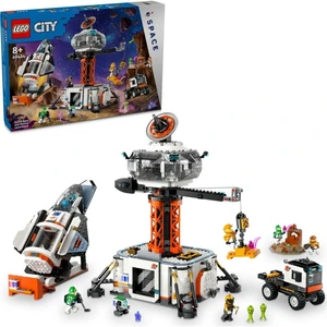 LEGO® City 60434 Vesmírna základňa a štartovacia plošina pre raketu