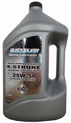 Quicksilver Verado FourStroke Engine Oil Synthetic Blend 25W50 4 L Lodní motorový olej