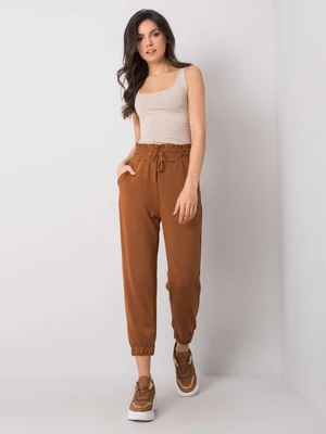 Brown sweatpants Sandra RUE PARIS