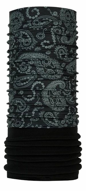 Nákrčník PAC RECYCLED FLEECE Paisley Black