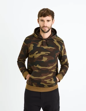 Celio Patterned Sweatshirt Felastmin - Men's