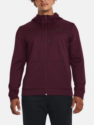 Under Armour Sweatshirt UA Armour Fleece FZ Hoodie-MRN - Men