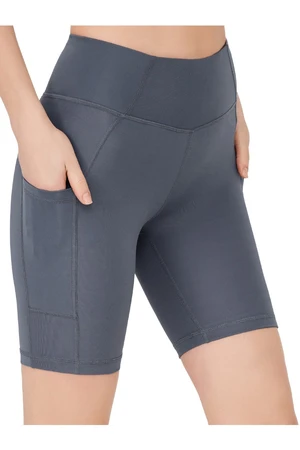 LOS OJOS Women's Anthracite High Waist Consolidator