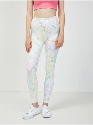 White women's patterned leggings Guess Betty - Women