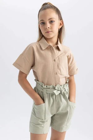 DEFACTO Girl Paperbag Fit Short