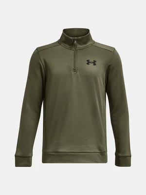 Under Armour Sweatshirt UA Armour Fleece 1/4 Zip-GRN - Boys