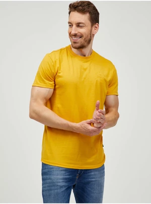 SAM73 Mustard Mens T-Shirt SAM 73 Sepot - Men