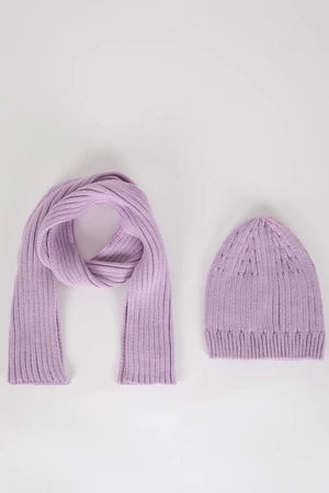 DEFACTO Girls Basic Bera Scarf Set