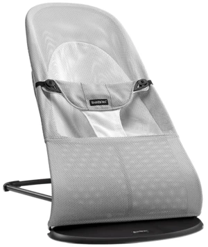 BABYBJÖRN Lehátko Balance Soft Mesh Silver/White šedé