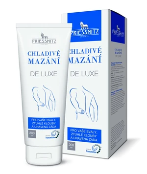 Priessnitz De Luxe chladivé mazání 200 ml