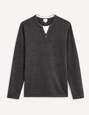 Celio Sweater with buttons Delano - Men