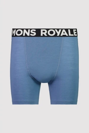 Men's boxers Mons Royale merino blue