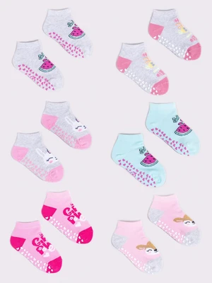 Yoclub Kids's 6Pack Girl's Ankle Socks SKS-0089G-AA0A-002