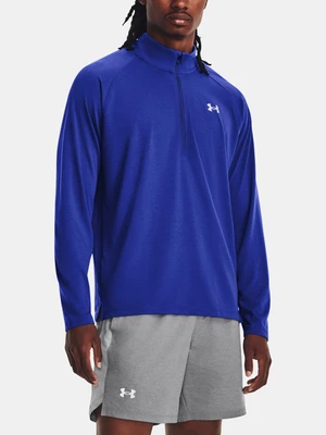 Under Armour T-Shirt UA STREAKER HALF ZIP-BLU - Men