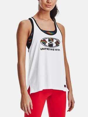 Under Armour Tank Top Pride Knockout Tank-WHT - Women