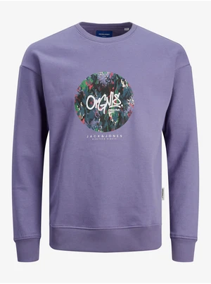 Purple Boys' Sweatshirt Jack & Jones Silver - Boys