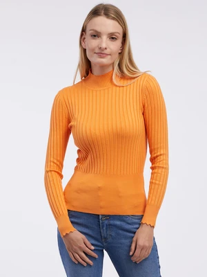 Orsay Orange Women's Ribbed Sweater - Women