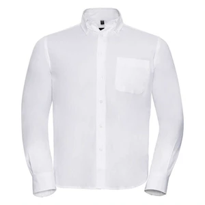 Men's classic long sleeve shirt R916M 100% cotton twill 130g