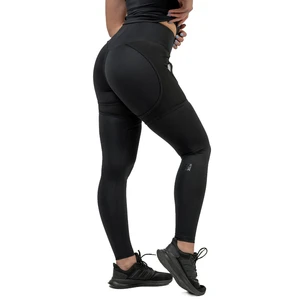 Dámské sportovní legíny se síťkou Nebbia INTENSE Mesh 838  S  Black