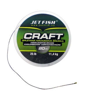 Jet fish splétaná šňůrka craft