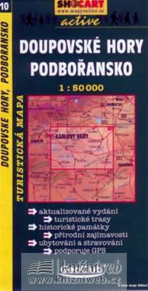 Doupovské hory, Podbořansko 1:50 000