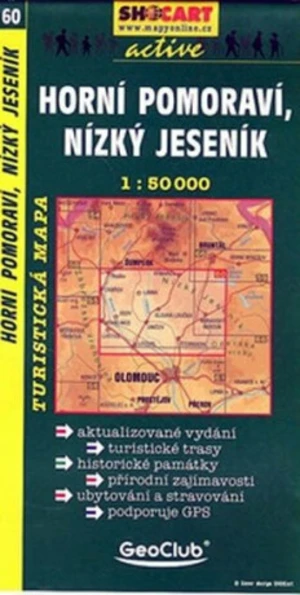 Horní Pomoraví, Nízký Jeseník 1:50 000