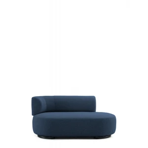 K-Wait Chaise lounge  Bouclé levá područka modrá Kartell