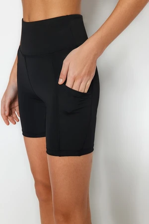 Női rövidnadrág Trendyol High Waist