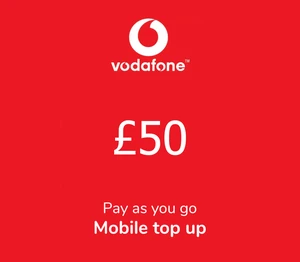 Vodafone PIN £50 Gift Card UK