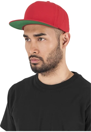 Classic 5 Panel Snapback Red