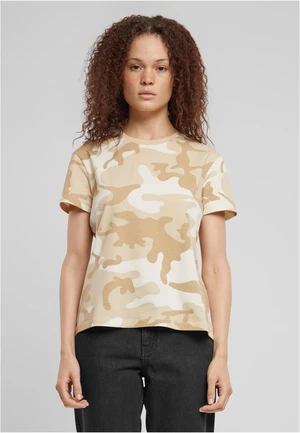 Women's T-shirt Camo Regular light/camouflage