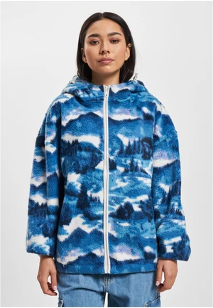 Women's Clouds Zip Hoody Blue