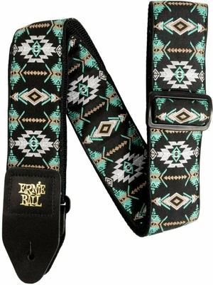 Ernie Ball Jacquard Tekstylne gitarowe pasy Turquoise