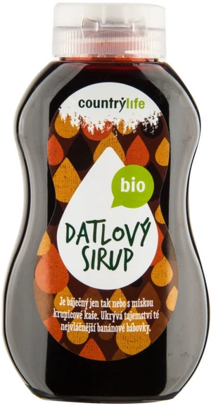 COUNTRY LIFE Sirup datlový BIO 250 ml