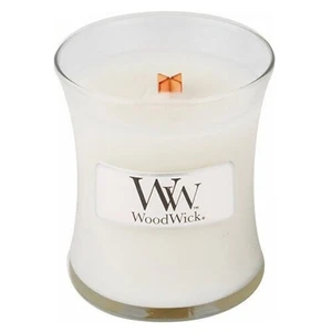 WoodWick Vonná svíčka váza Linen 85 g