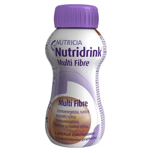 NUTRIDRINK Multifibre s príchuťou čokolády 4x200 ml