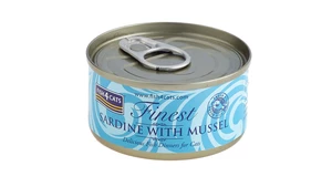 FISH4CATS Konzerva pre mačky Finest sardinka s mušľami 70 g