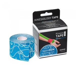 GM rayon kinesiology tape hedvábný 5 cm x 5 m marina