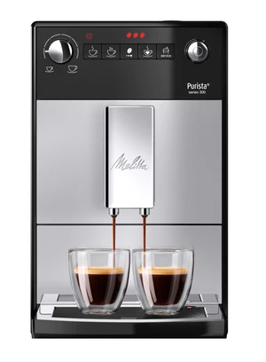 Melitta Purista plnoautomatický kávovar stříbrný