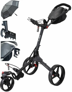 Big Max IQ² 360 Deluxe SET Phantom Black Trolley manuale golf